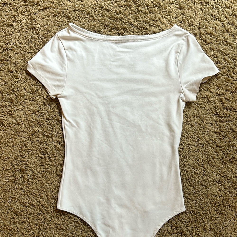 Abercrombie Soft boatneck bodysuit